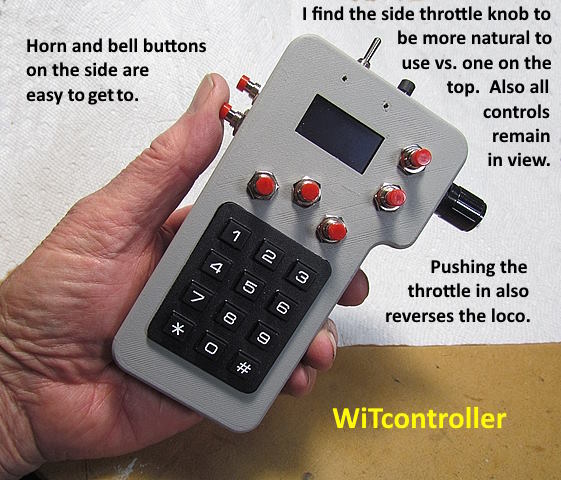 3D Printed Case for Peter's WiTcontroller Throttle