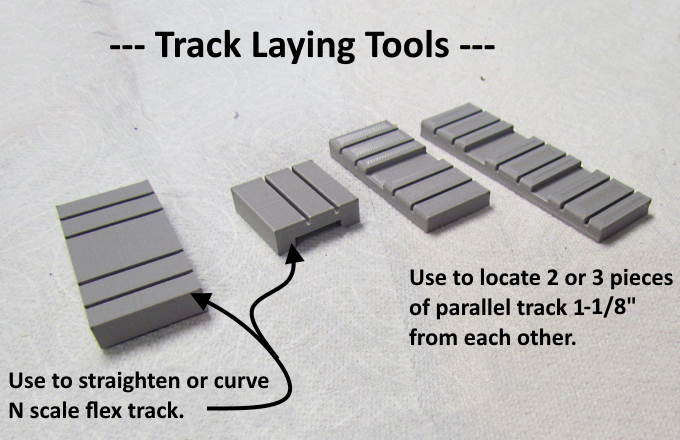 N gauge Flexi Track Curving Tool 